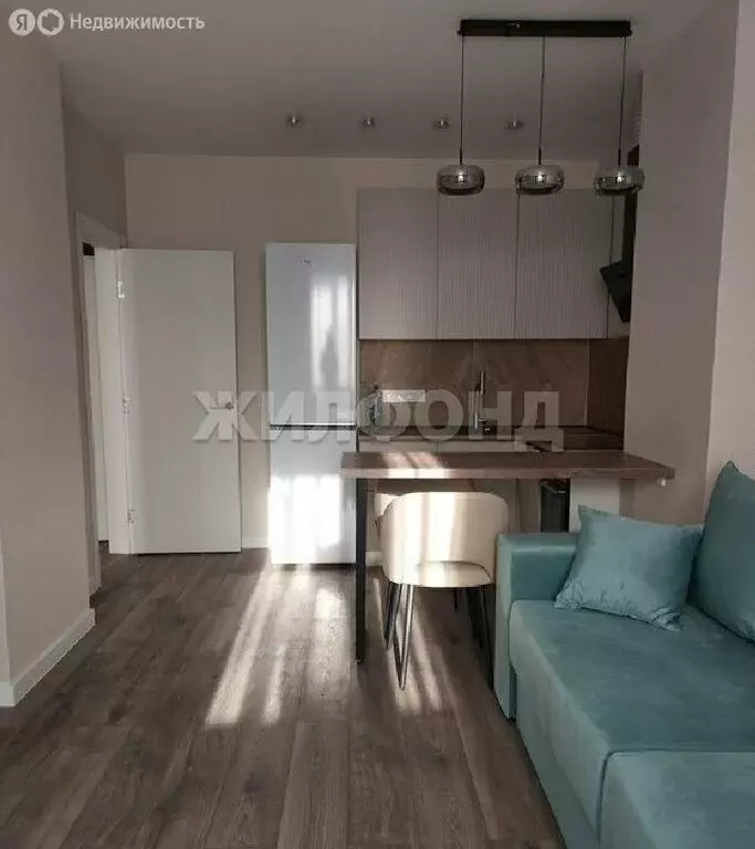 Квартира-студия: Новосибирск, Октябрьский район, микрорайон ... - Фото 2