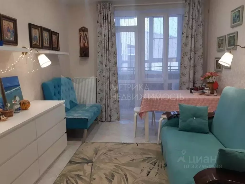 1-к кв. Тюменская область, Тюмень проезд Воронинские горки, 99Б (36.5 ... - Фото 1