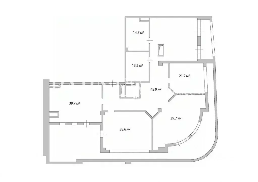 5-к кв. Москва Климентовский пер., 2 (300.0 м) - Фото 1
