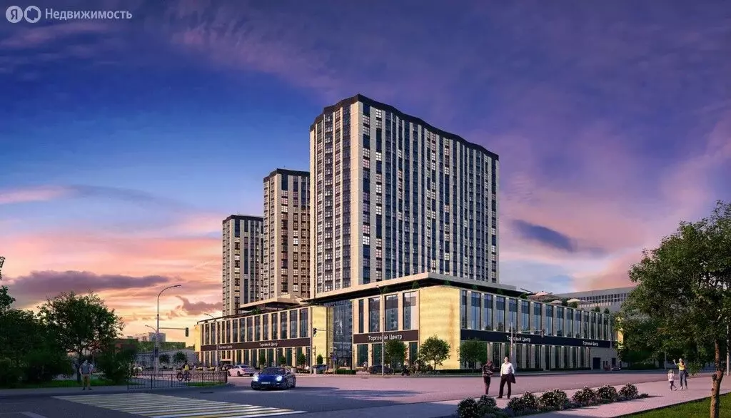 Квартира-студия: Ростов-на-Дону, Красноармейская улица, 157В/83с1 ... - Фото 1