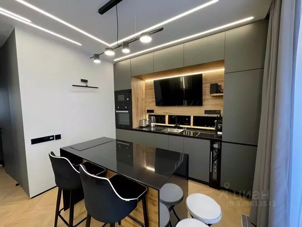 1-к кв. Краснодарский край, Сочи Завокзальный мкр, пер. Трунова, 6к3 ... - Фото 1