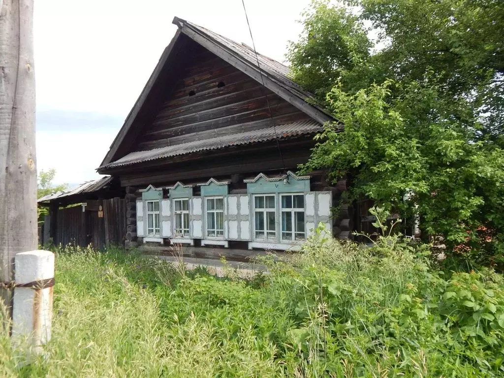 Дом в Свердловская область, Режевской муниципальный округ, д. Ощепково ... - Фото 1