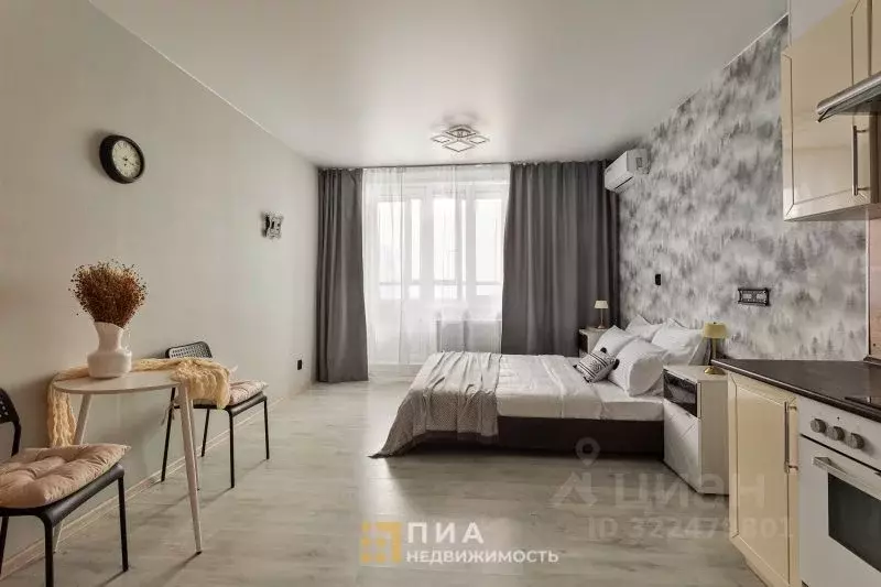 Студия Ленинградская область, Мурино Всеволожский район, ул. ... - Фото 1