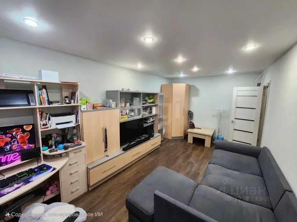 1-к кв. Коми, Сыктывкар Октябрьский просп., 45 (30.6 м) - Фото 0