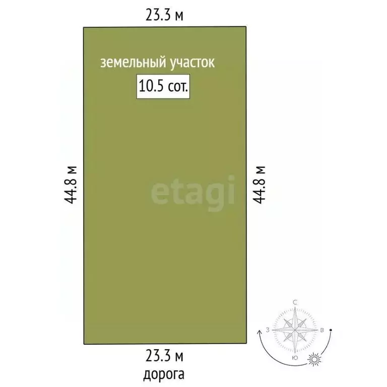 Участок в Татарстан, Елабуга пл. Ленина (10.53 сот.) - Фото 1