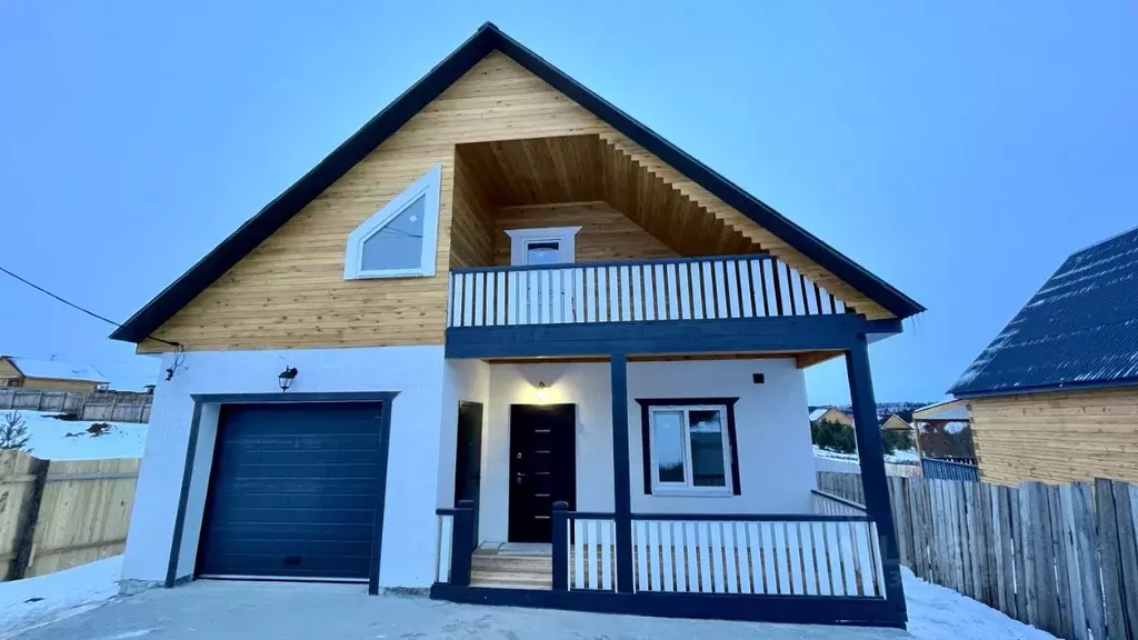 Дом в Иркутская область, Иркутский муниципальный округ, д. Карлук ул. ... - Фото 1