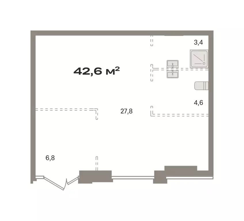 Помещение свободного назначения в Москва 25-26 километр МКАД тер.,  ... - Фото 1