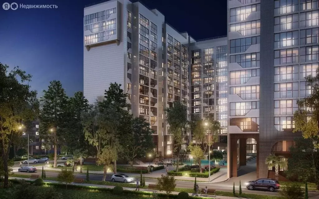 3-комнатная квартира: Сочи, микрорайон Центральный, улица Роз, 36 (77 ... - Фото 1