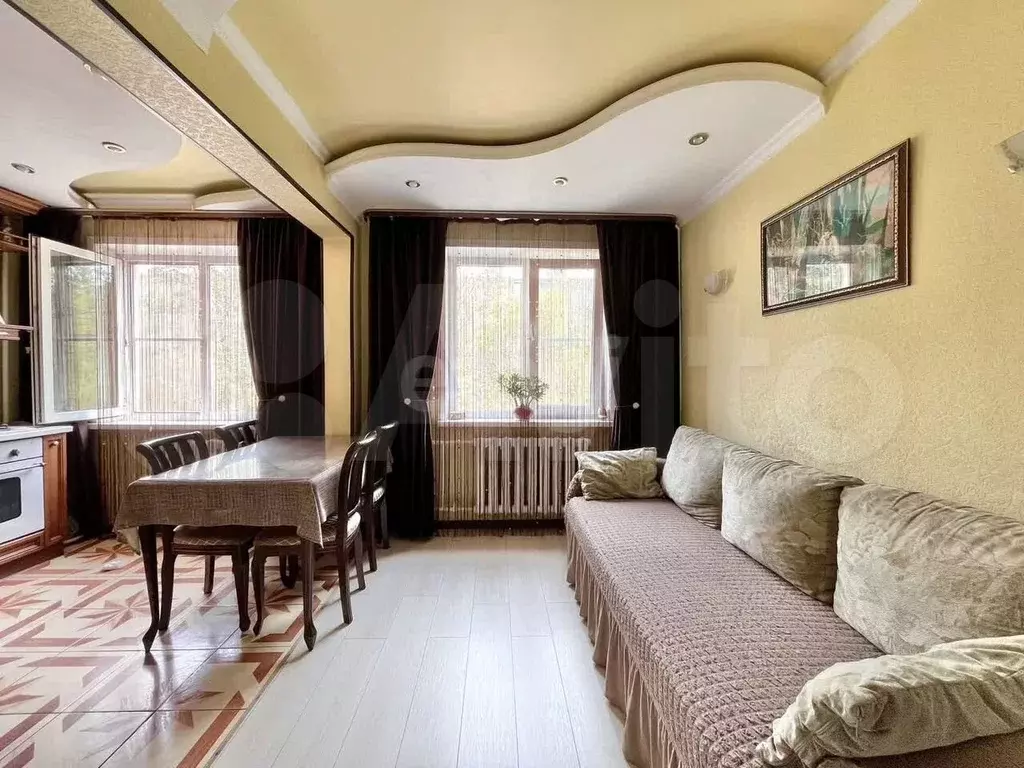 3-к. квартира, 55 м, 3/5 эт. - Фото 1