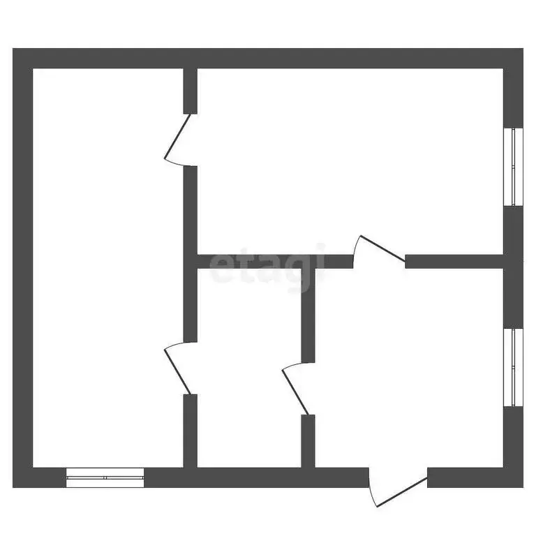 Дом в Пласт, Пластовский переулок (35.7 м) - Фото 1