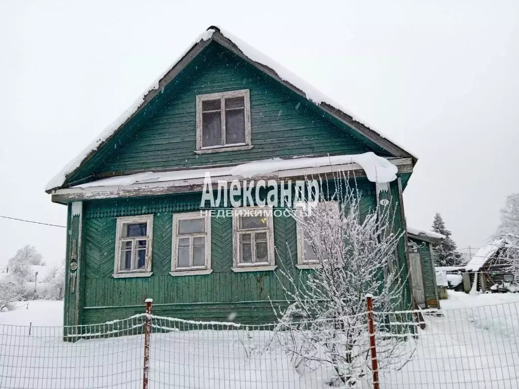 Дом в Ленинградская область, Волховский район, Вындиноостровское ... - Фото 1