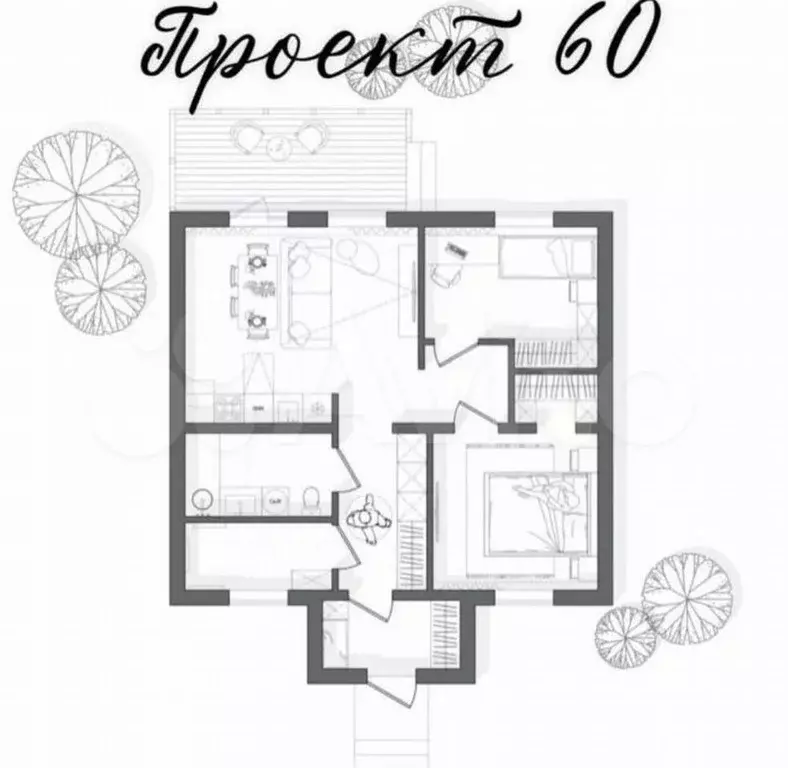 Дом 77,2 м на участке 9 сот. - Фото 0
