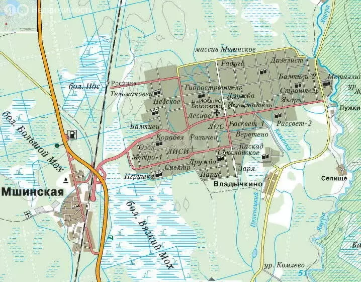 Участок в Мшинское сельское поселение, садоводческий массив Мшинская, ... - Фото 2