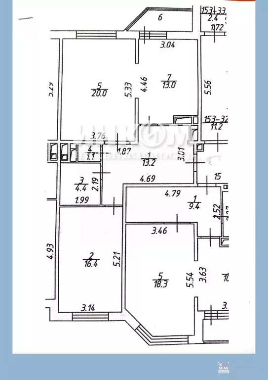 2-к кв. Московская область, Видное бул. Зеленые аллеи, 8 (68.1 м) - Фото 2