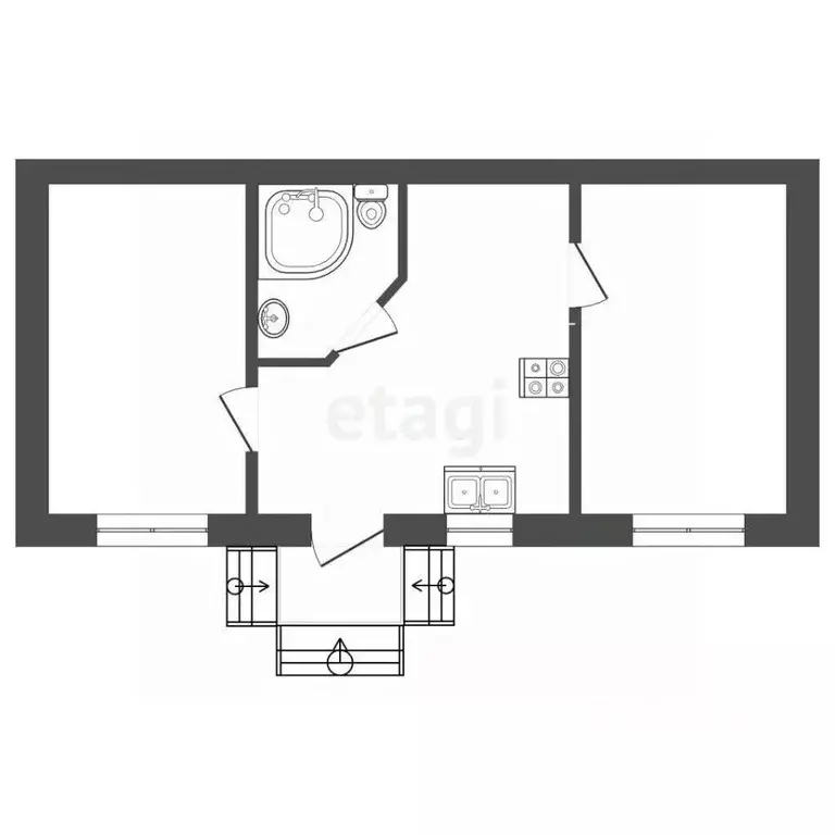 Таунхаус в Ростовская область, Мясниковский район, Красный Крым хут. ... - Фото 2