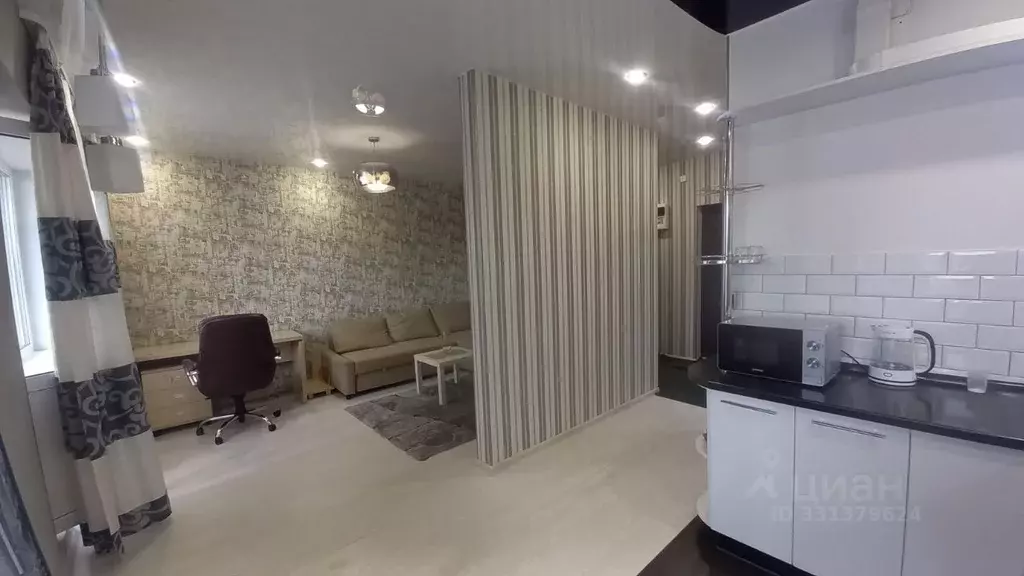 1-к кв. Иркутская область, Иркутск ул. Калинина, 17/1 (41.0 м) - Фото 1
