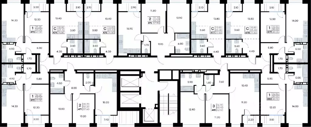 Студия Приморский край, Владивосток ул. Нейбута, 135 (27.5 м) - Фото 2