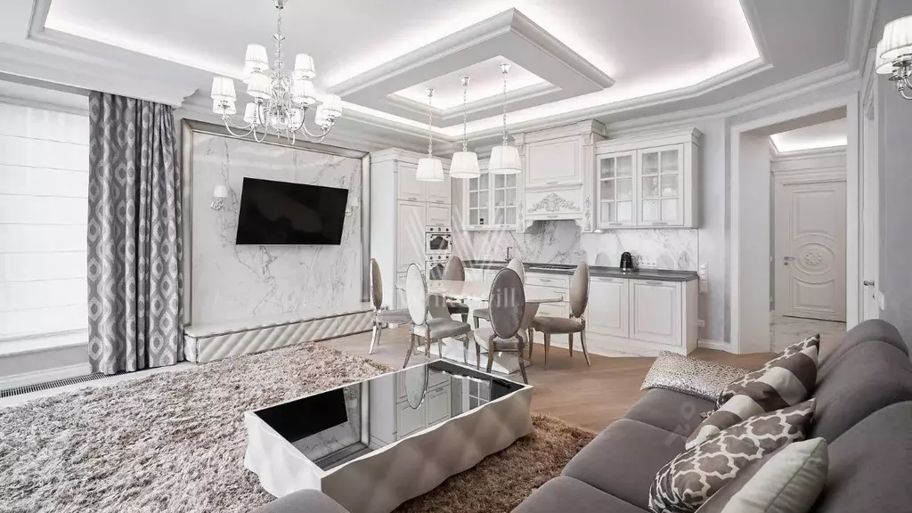 3-к кв. Москва 2-я Звенигородская ул., 11 (102.0 м) - Фото 1