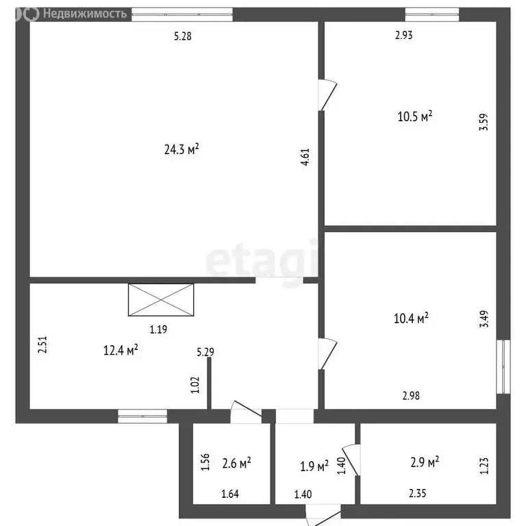 Дом в Талица, улица Механизаторов (65.1 м) - Фото 1