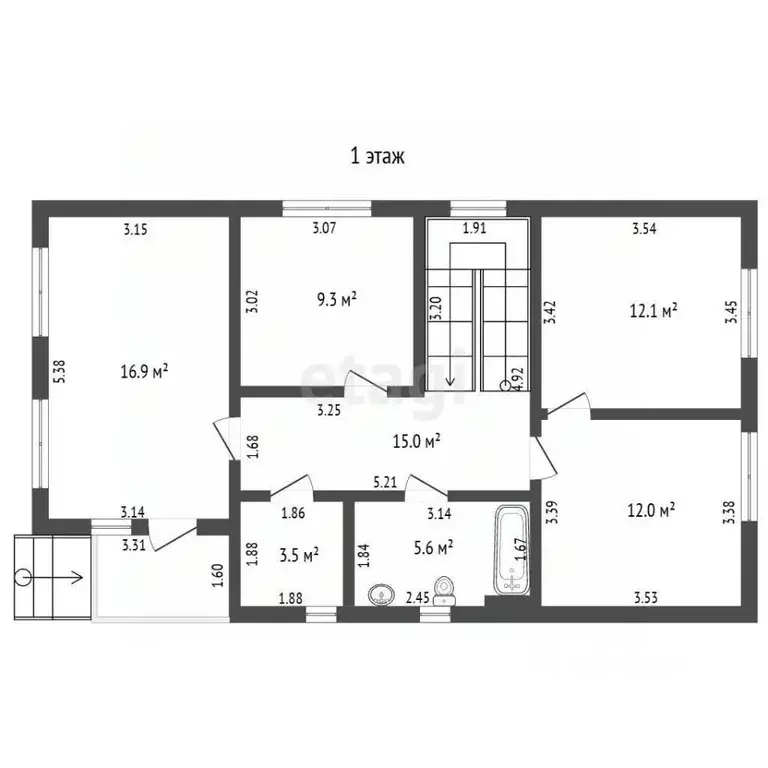 Дом в Севастополь Сапун-гора СНТ, ул. Летчика Соколова, 16 (141 м) - Фото 2
