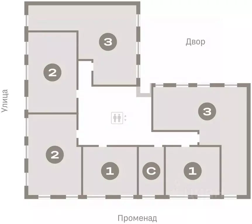 3-к кв. Омская область, Омск  (84.38 м) - Фото 1