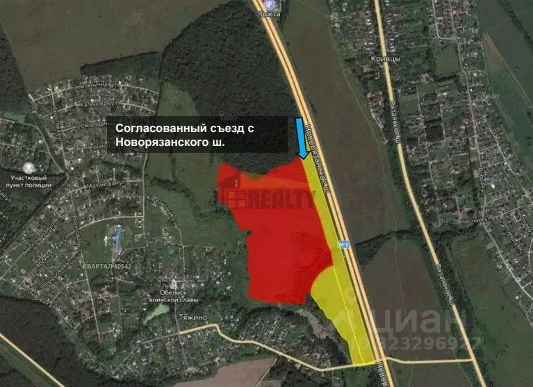 Склад в Московская область, Раменский муниципальный округ, д. Тяжино ... - Фото 2