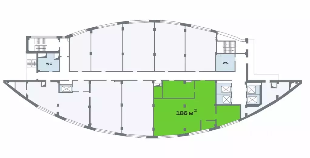 Офис в Новосибирская область, Новосибирск Красноярская ул., 35 (186 м) - Фото 2