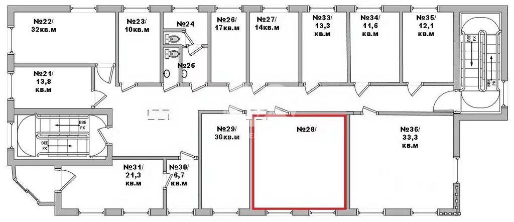 Офис в Новосибирская область, Новосибирск Саратовская ул., 2 (45 м) - Фото 2