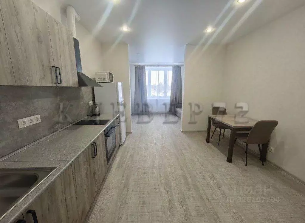 Студия Тюменская область, Тюмень ул. Республики, 204к12 (31.0 м) - Фото 2