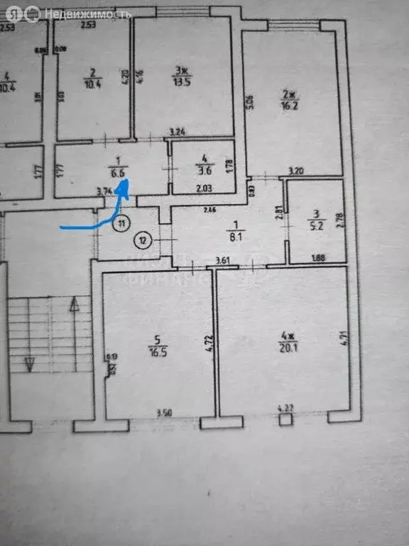 1-комнатная квартира: Калининград, Львовский переулок, 6 (34.1 м) - Фото 1