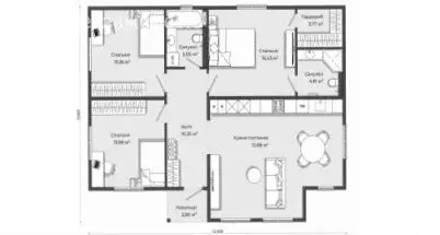 Дом в Калуга, Кемеровская улица (107.6 м) - Фото 2