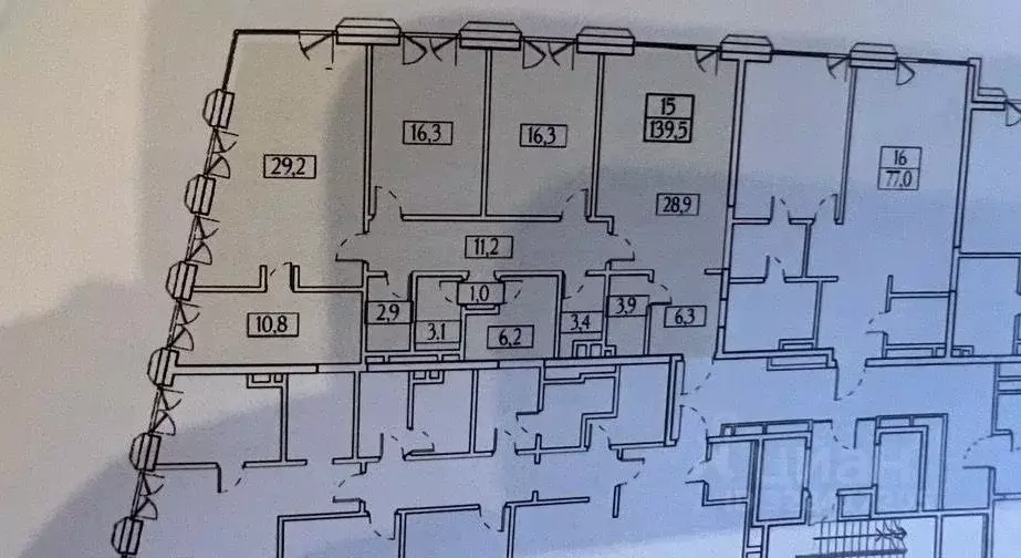 Свободной планировки кв. Москва 2-й Обыденский пер., 5 (139.5 м) - Фото 2