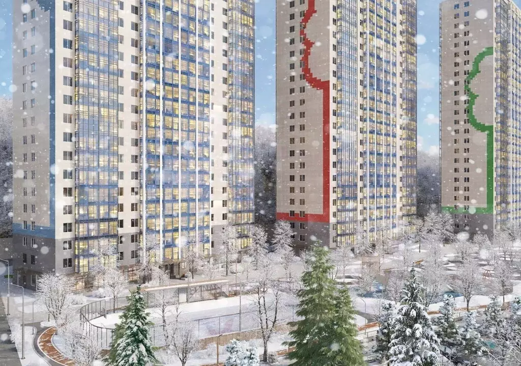 2-к кв. Приморский край, Владивосток ул. Зеленый Бульвар, 27к2 (52.2 ... - Фото 0