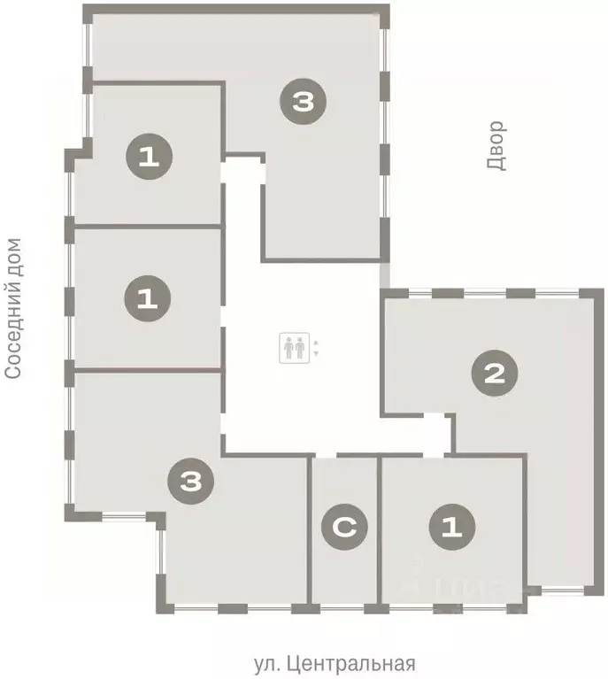 3-к кв. Новосибирская область, Новосибирский район, Краснообск рп ... - Фото 2