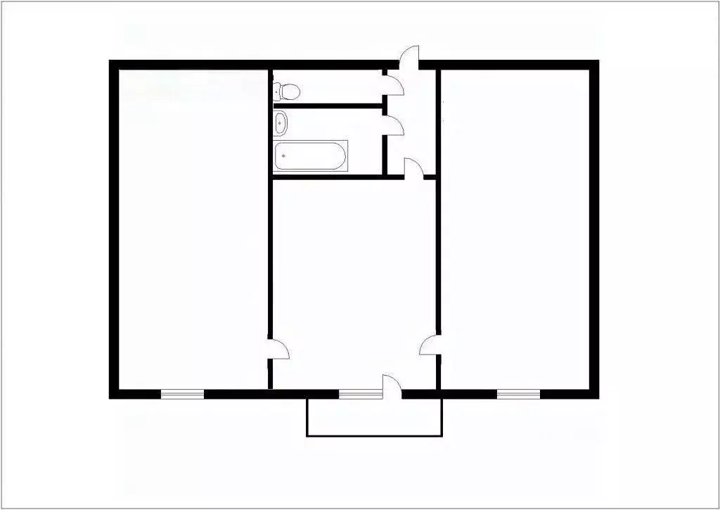 2-к кв. Кемеровская область, Междуреченск ул. Лукиянова, 4 (49.8 м) - Фото 1