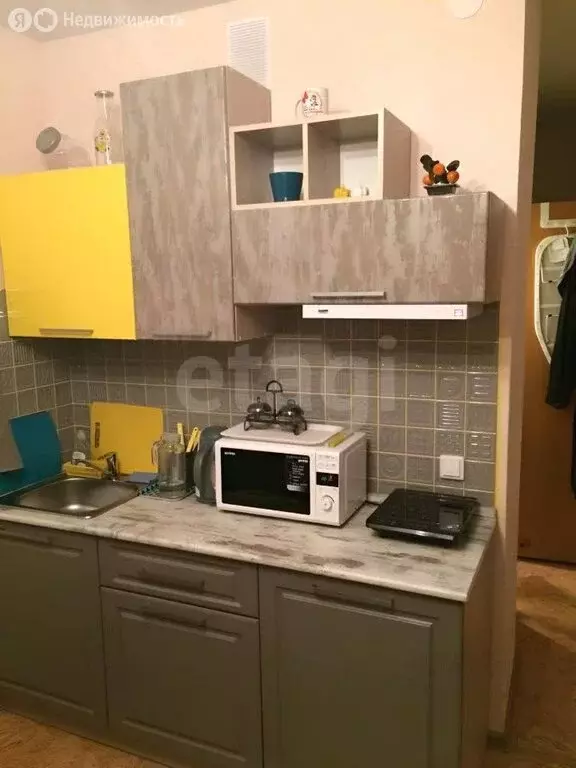 Квартира-студия: Нижний Новгород, Бурнаковская улица, 95 (18.8 м) - Фото 2