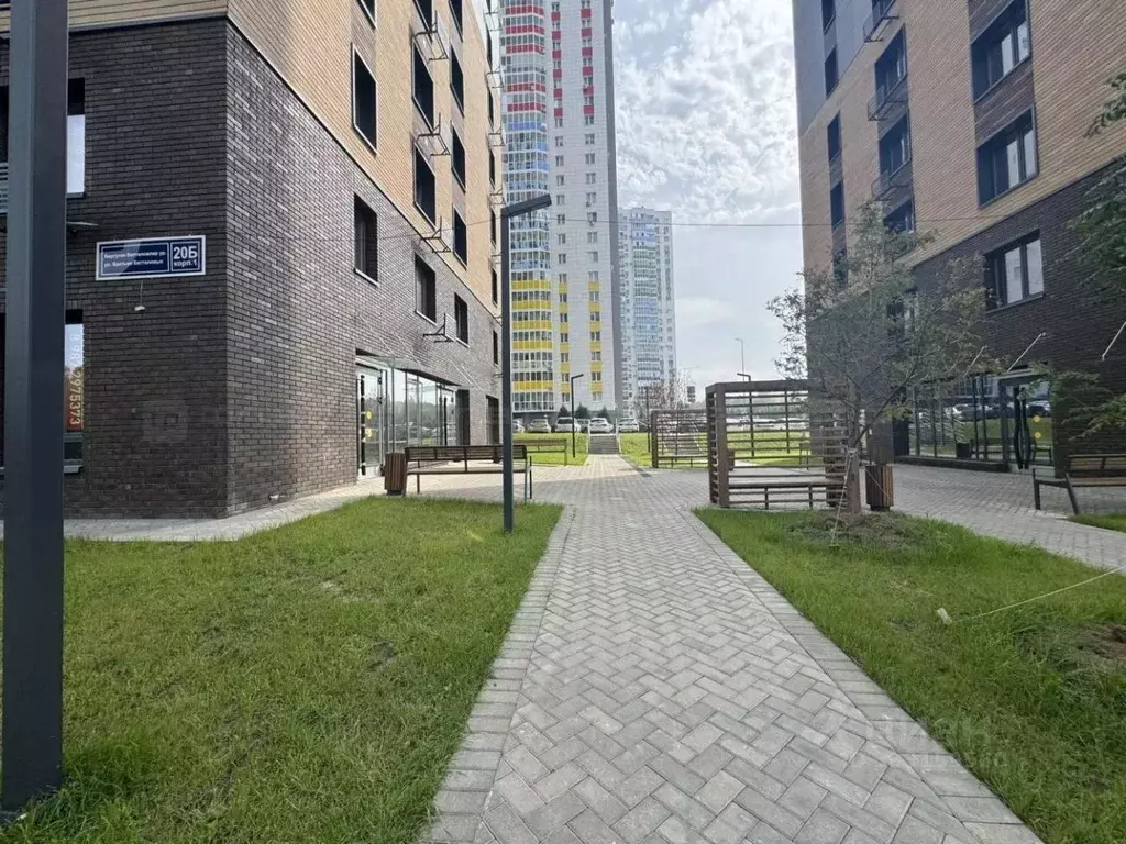1-к кв. Татарстан, Казань ул. Братьев Батталовых, 20Б (39.8 м) - Фото 1