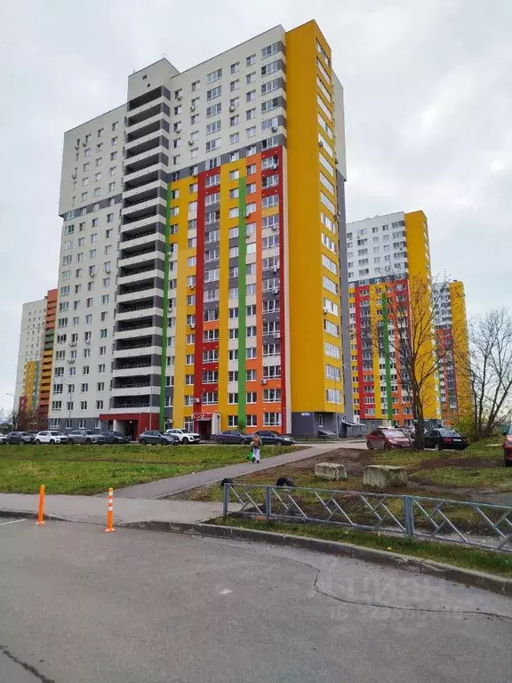 1-к кв. Нижегородская область, Нижний Новгород ул. Цветочная, 12к3 ... - Фото 1