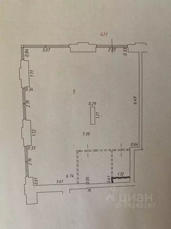 Торговая площадь в Москва ул. Нижние Мневники, 9 (68 м) - Фото 1