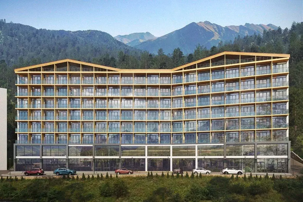 Апартаменты-студия, 30,6 м, 4/7 эт. - Фото 0