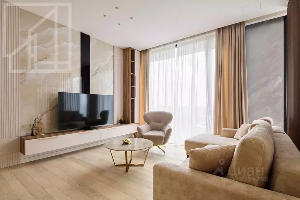 2-к кв. Москва Краснопресненская наб., 14Ак1 (76.5 м) - Фото 1