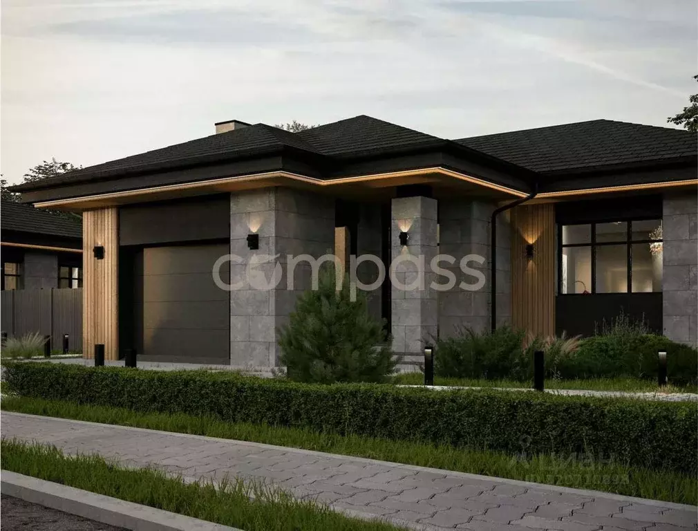 Коттедж в Тюменская область, Тюменский район, с. Кулаково, Зеленые ... - Фото 1