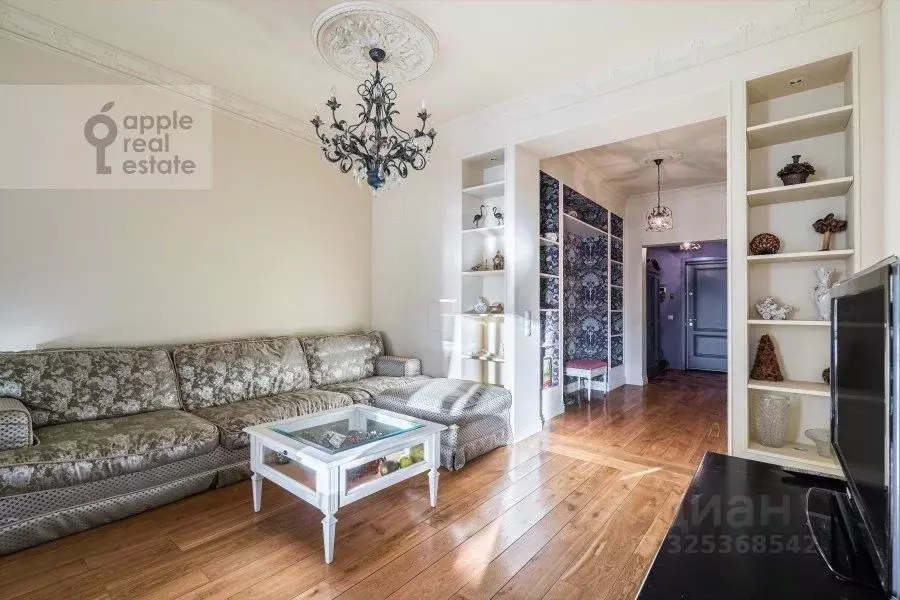 3-к кв. Москва Нежинская ул., 1к4 (78.0 м) - Фото 1