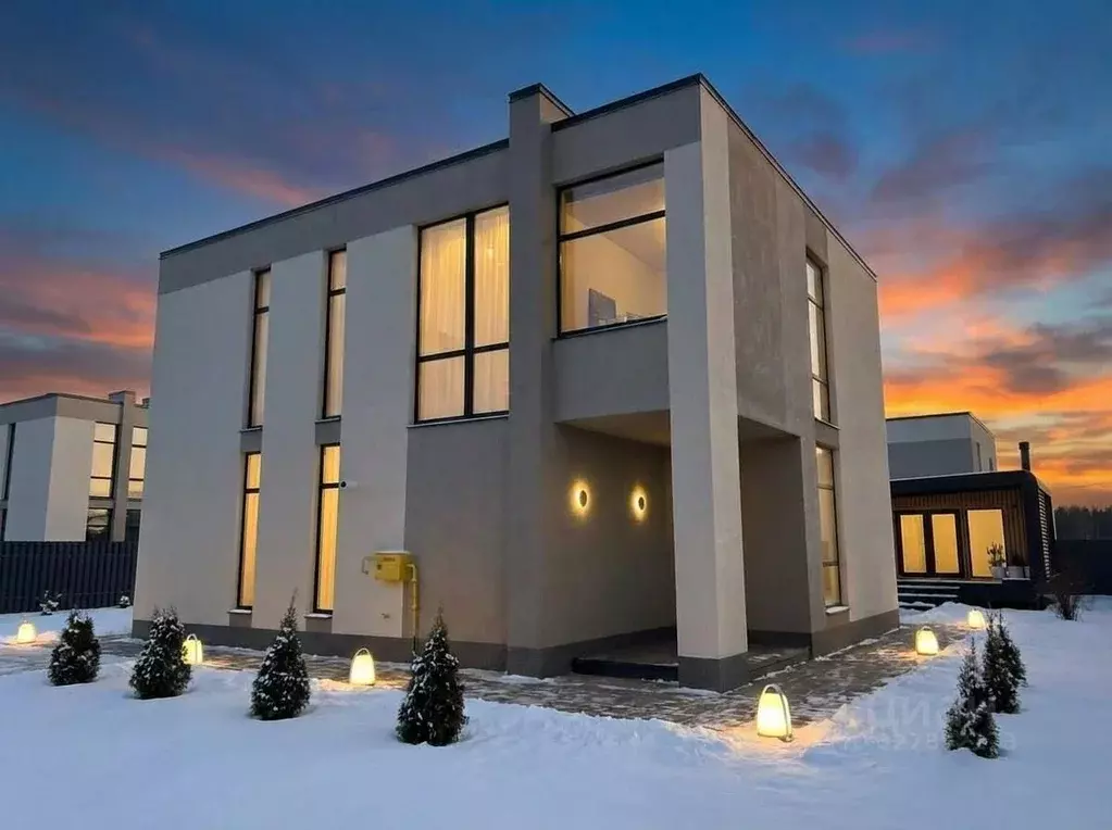 Коттедж в Ленинградская область, Ломоносовский район, Горбунковское ... - Фото 1