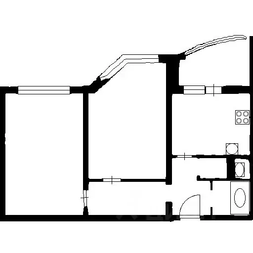 2-к кв. Московская область, Мытищи ул. Борисовка, 28А (64.0 м) - Фото 2