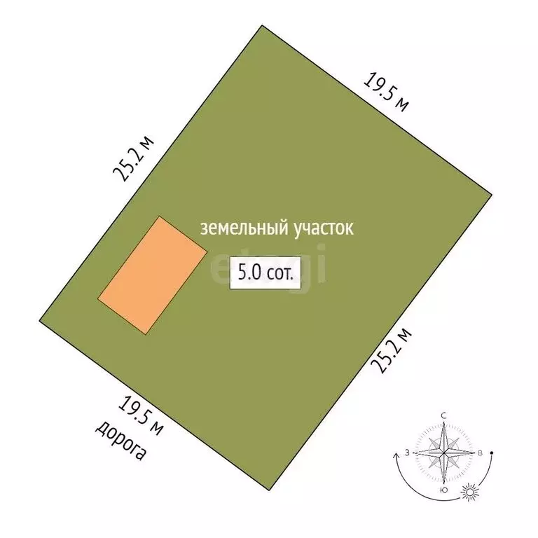 Дом в Омск, территория СОСН Газовик-1 (44 м) - Фото 1