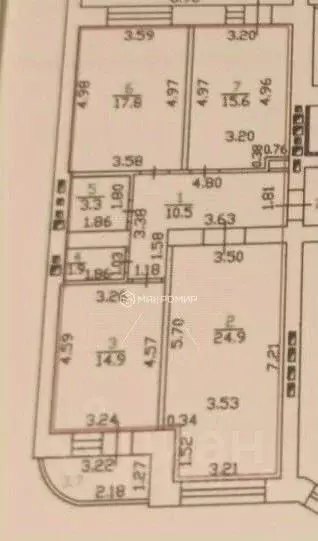 3-к кв. Орловская область, Орел ул. Лескова, 3 (95.4 м) - Фото 1