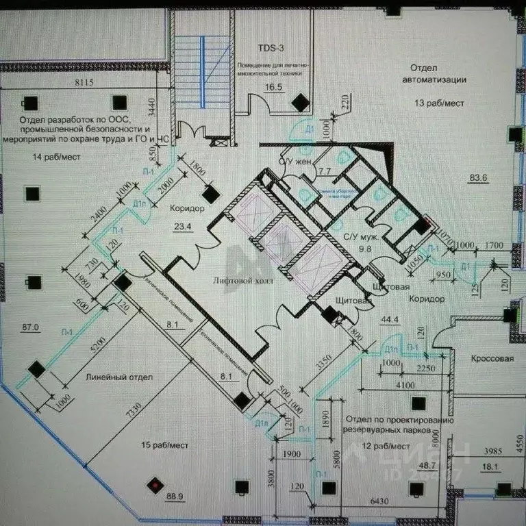 Помещение свободного назначения в Москва ул. Вавилова, 24к1 (581 м) - Фото 2