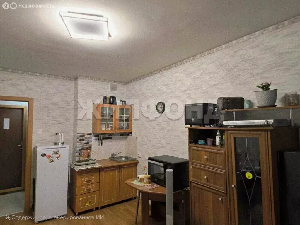 Квартира-студия: Новосибирск, улица Петухова, 101/1 (20.6 м) - Фото 1