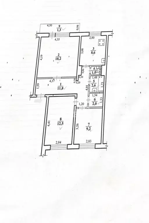 3-к кв. Забайкальский край, Чита ул. Энтузиастов, 96 (65.9 м) - Фото 1